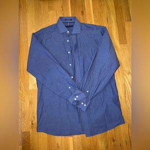 Men’s Tommy Hilfiger Blue Button Down Dress Shirt
